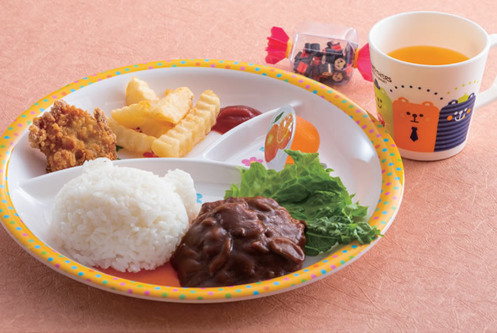キッズメニューくまさんランチ